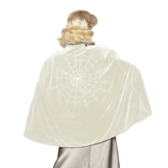 "Corday" Spiderweb Cape