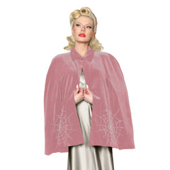 "Corday" Spiderweb Cape