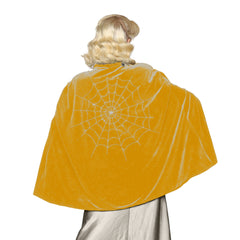"Corday" Spiderweb Cape