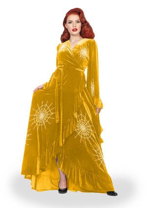 "Carlotta" Spiderweb Robe