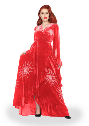 "Carlotta" Spiderweb Robe