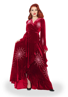 "Carlotta" Spiderweb Robe