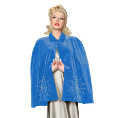 "Corday" Spiderweb Cape