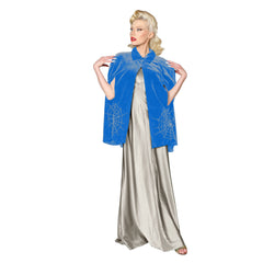 "Corday" Spiderweb Cape