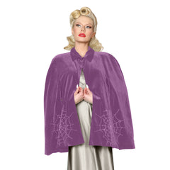 "Corday" Spiderweb Cape