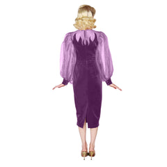 "Lola" 1950s Style Flame Gown