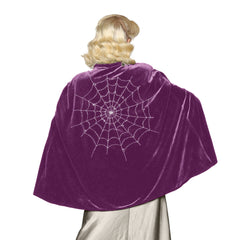 "Corday" Spiderweb Cape