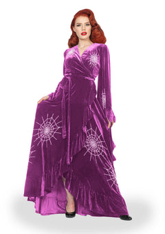 "Carlotta" Spiderweb Robe