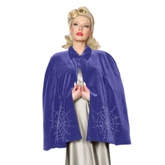 "Corday" Spiderweb Cape