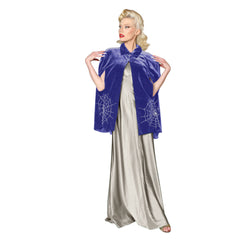 "Corday" Spiderweb Cape