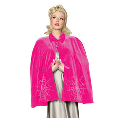 "Corday" Spiderweb Cape