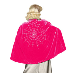 "Corday" Spiderweb Cape