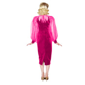 "Lola" 1950s Style Flame Gown width=100 