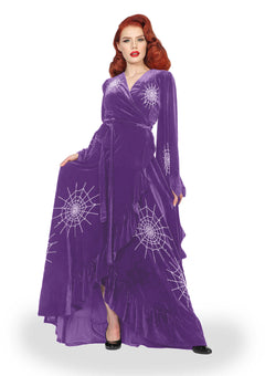 "Carlotta" Spiderweb Robe