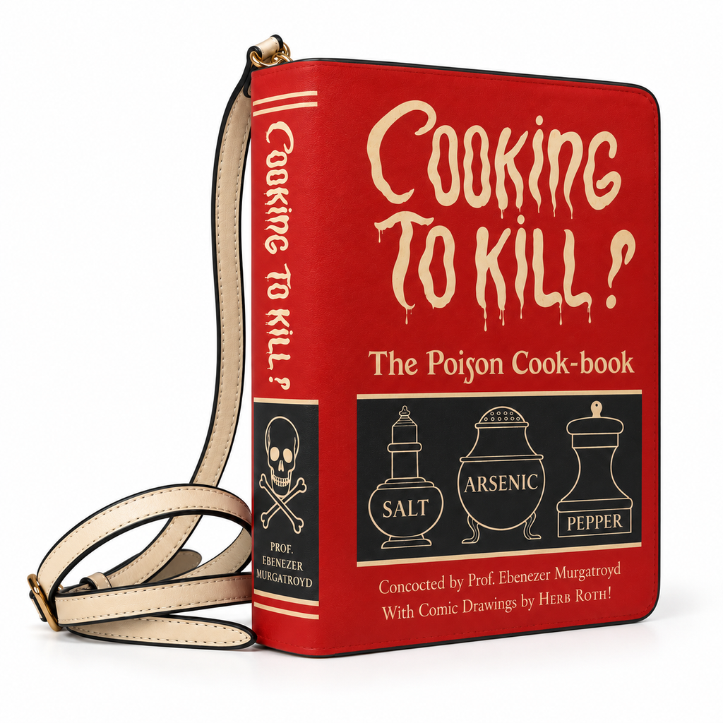 "Cooking to Kill!" Book Clutch