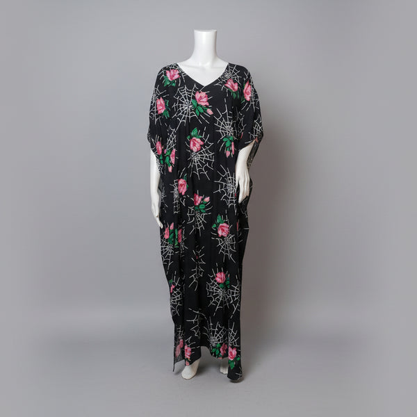 "Webs & Roses" Kaftan