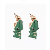 "Los Feliz" Alligator Earrings width=100 
