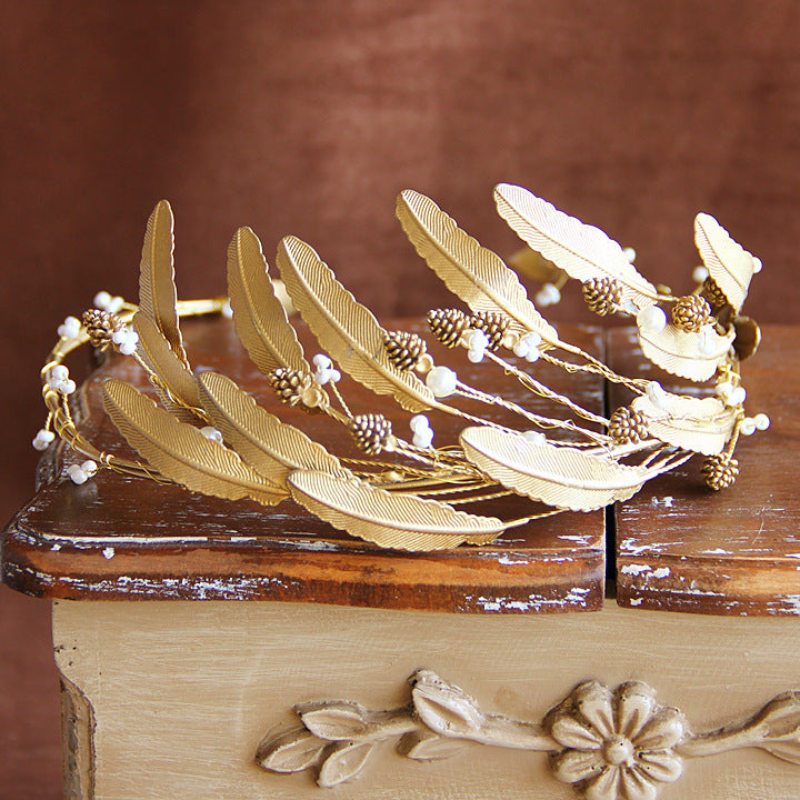 "Jennifer" European Style Baroque Bridal Headdress