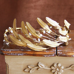 "Jennifer" European Style Baroque Bridal Headdress width=100 
