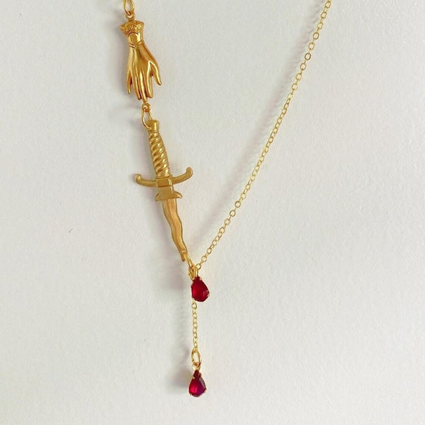 Twilight Echo Dagger Necklace