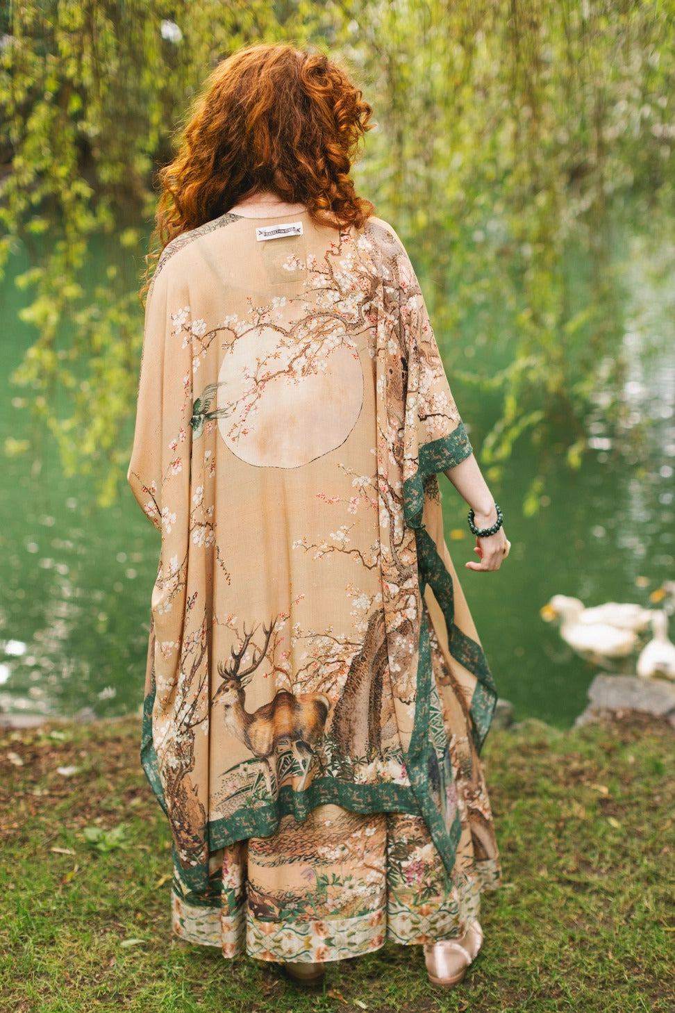 "Fable" Bohemian Goddess Starduster Kimono