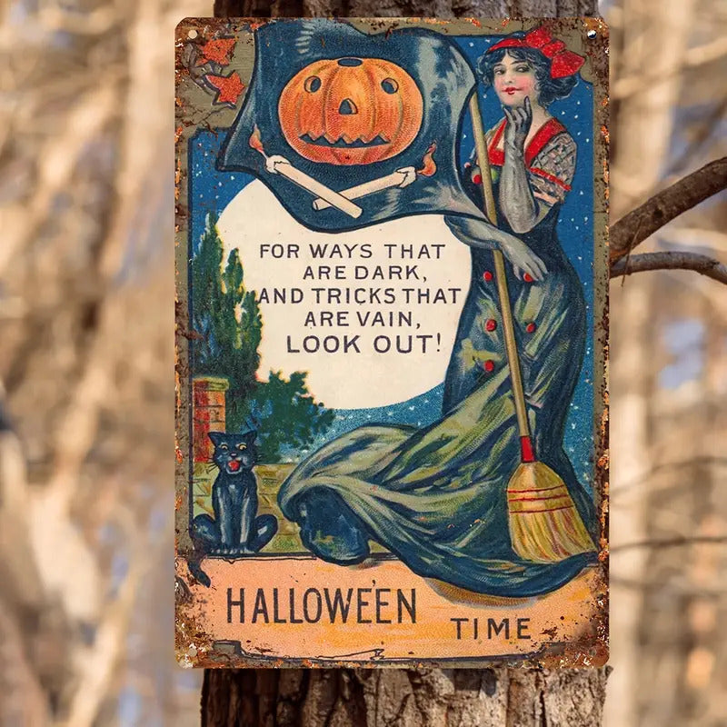 "Twilight" Retro Halloween Sign