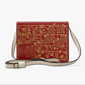 BCIP - Retained Front With Strap - "Beauty and the Beast" Roses Book Clutch width=100 