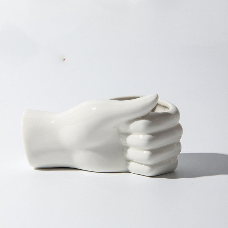 Serene Harmony Ceramic Vase