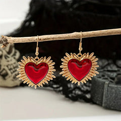 "Anahita" Heart Earrings