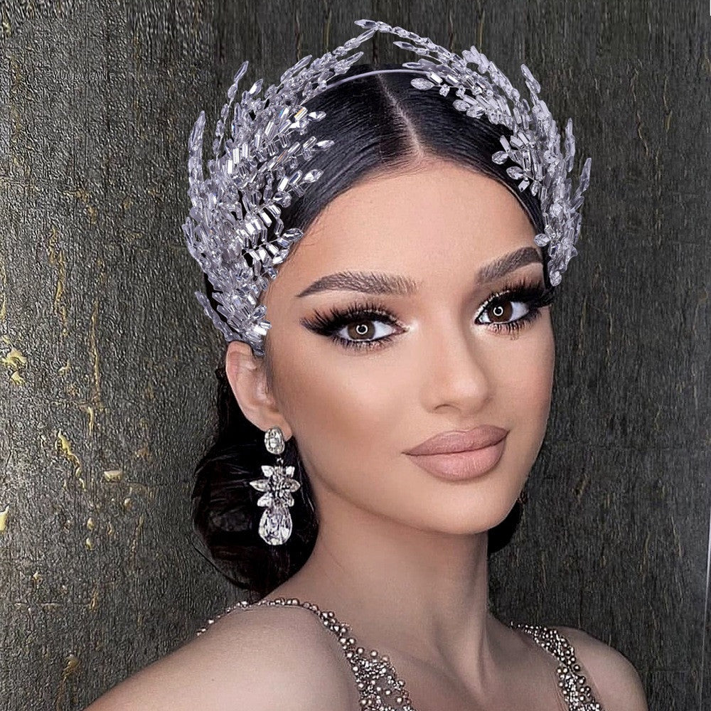 Silver Cascade Headband