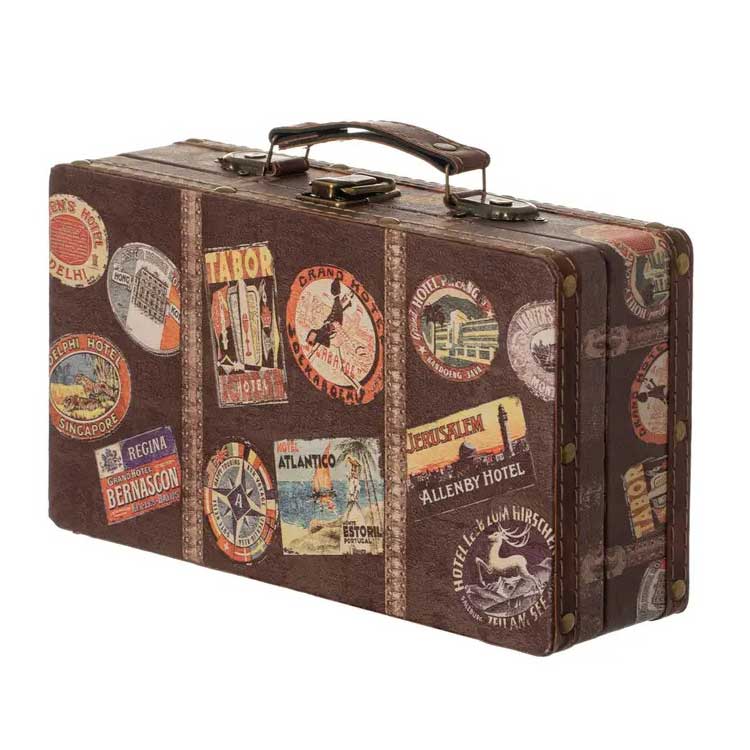 "Traveler" Mini Luggage Purse