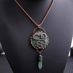 "Melusina" Snake Necklace width=100 