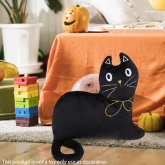 "Midnight" Cat Pillow