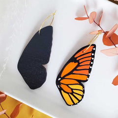"Genevieve" Butterfly Wing Earrings