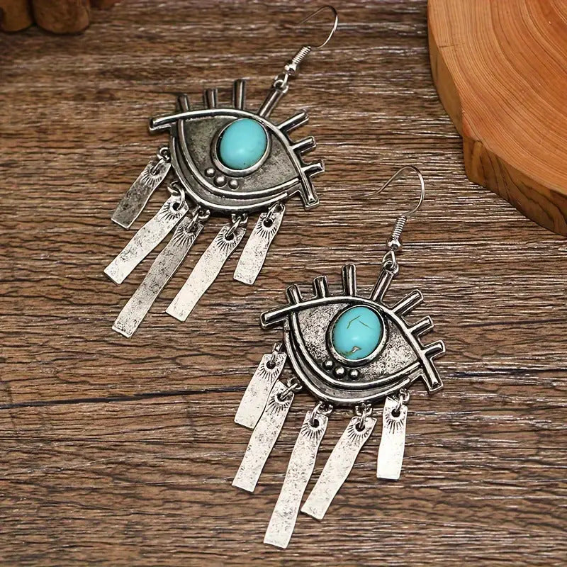 "Maria" Art Deco Eye Earrings