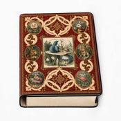 "Alice in Wonderland" Book Clutch #4 width=100 