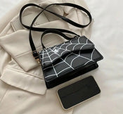 "Elena" Spider Web Bag width=100 