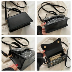 "Elena" Spider Web Bag