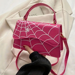 "Elena" Spider Web Bag
