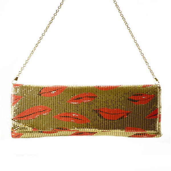 "Zaela" Lips Evening Clutch