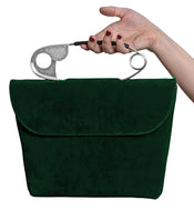 "Renata" Green Safety Pin Bag width=100 