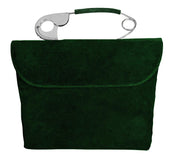 "Renata" Green Safety Pin Bag width=100 