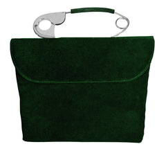 "Renata" Green Safety Pin Bag