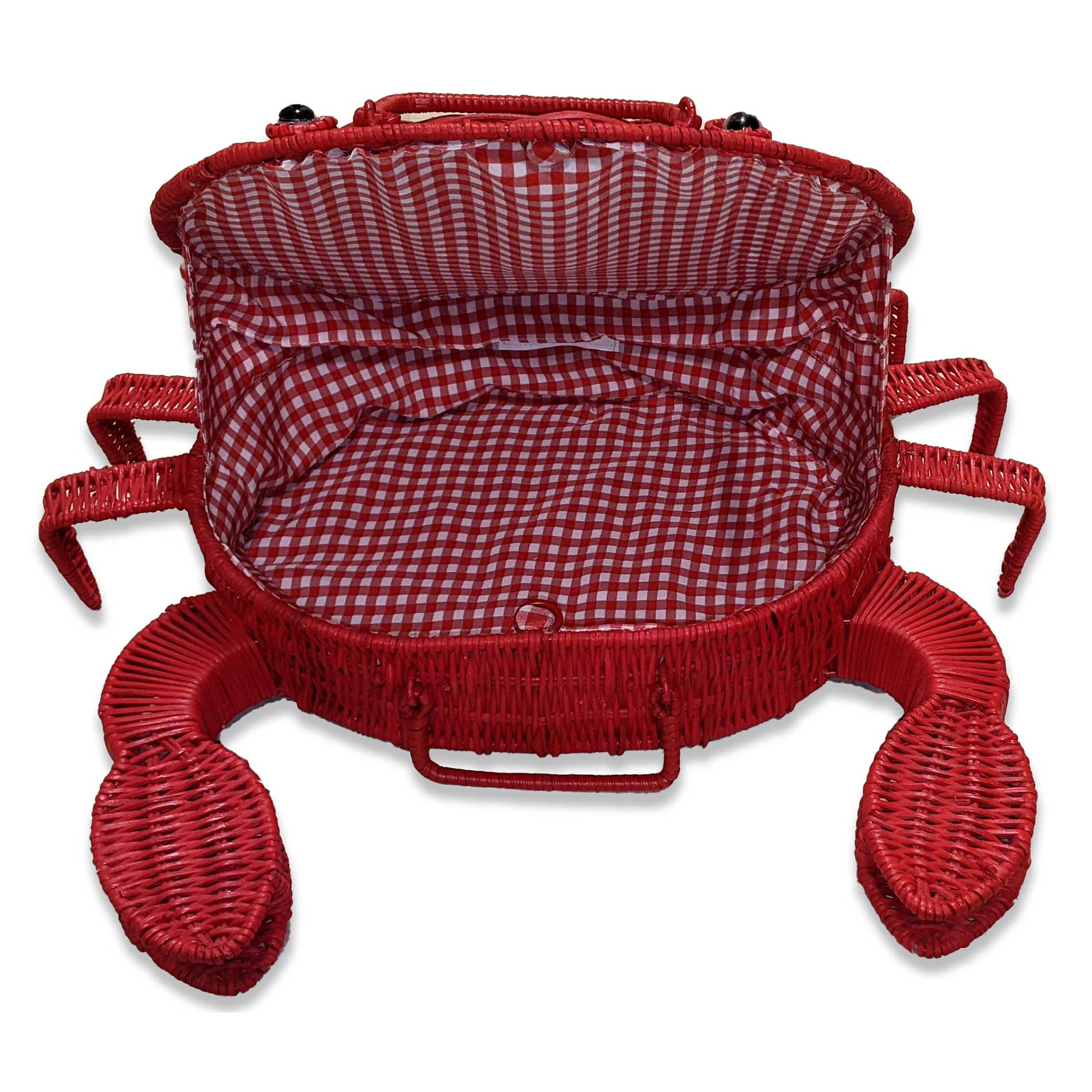 "Mr. Snappy" Wicker Bag