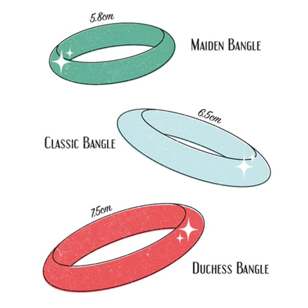 Midi Baby Pink Heavy Carve Bangle by Splendette-4