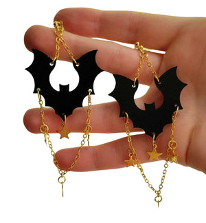 "Devereaux" Bat Earrings