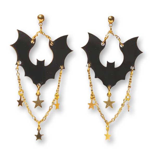 "Devereaux" Bat Earrings