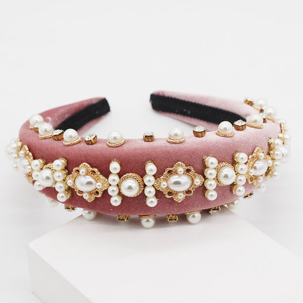 Glistening Rose Headband