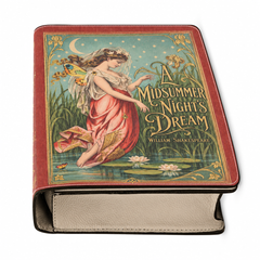 BCIP v09 - Final 4 - Front Angle - 12-8385-0674eb9fb0d2 - "A Midsummer Night's Dream" Mooonlight Book Clutch