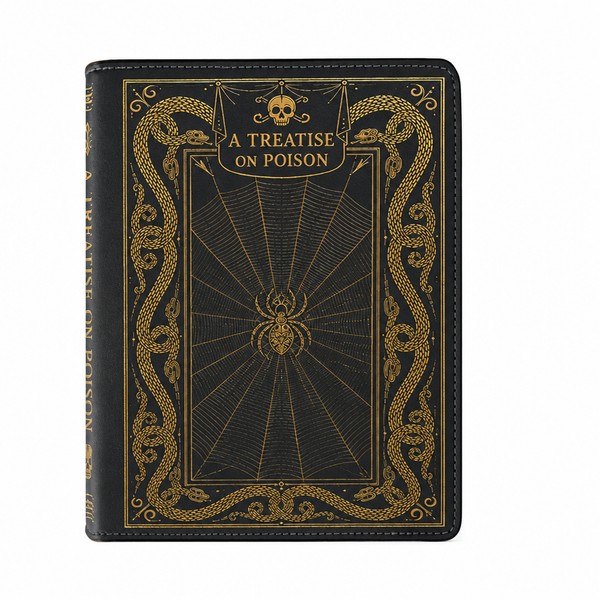 "A Treatise On Poison" Book Clutch